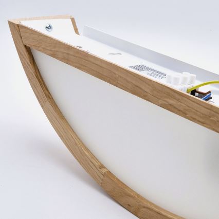 Brilagi - Lampada da parete LED CARVALHO 1xE27/60W/230V rovere