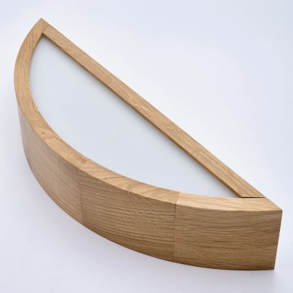 Brilagi - Lampada da parete LED CARVALHO 1xE27/60W/230V rovere