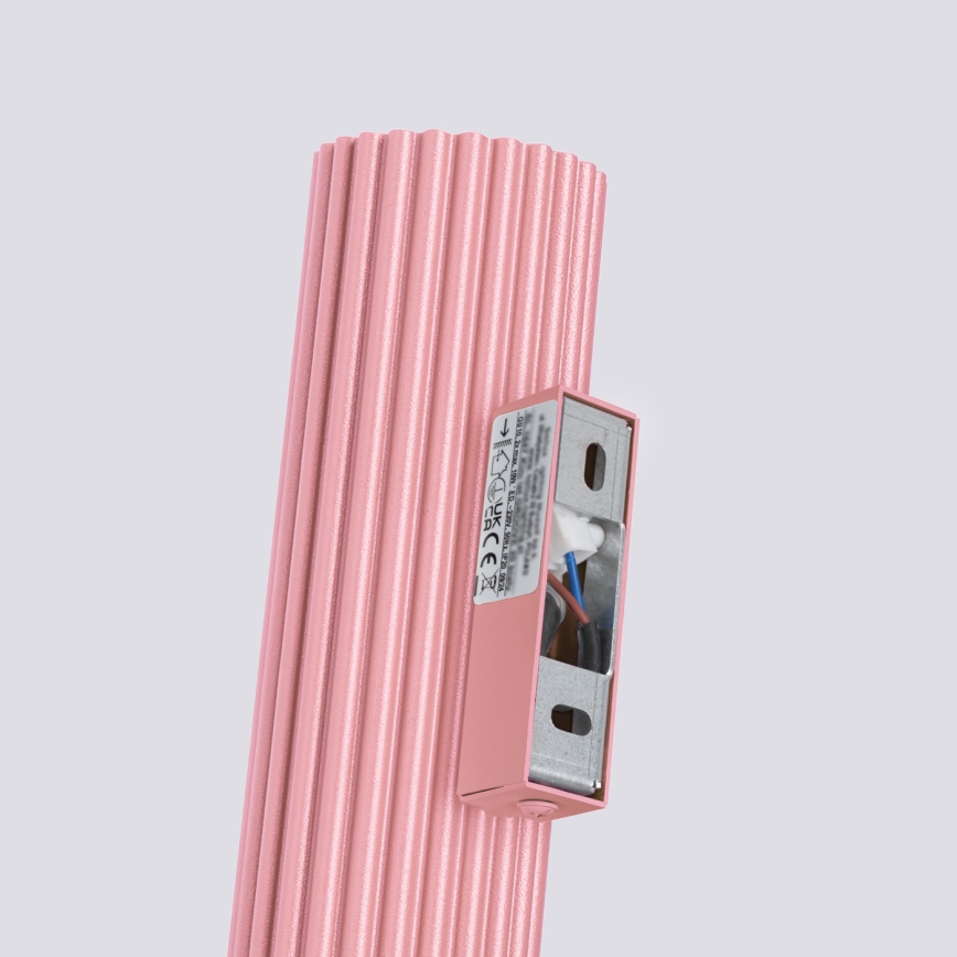 Brilagi - Lampada da parete LED CRESTO 2xGU10/10W/230V 30 cm rosa