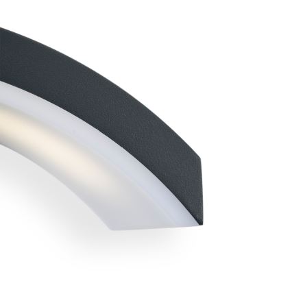 Brilagi - Lampada da parete LED da esterno con sensore ARCELO LED/8W/230V IP54