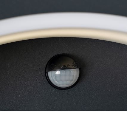 Brilagi - Lampada da parete LED da esterno con sensore ARCELO LED/8W/230V IP54