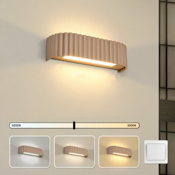 Brilagi - Lampada da parete LED FALCON MODERN LED/10W/230V 30 cm 3000/4500/6000K beige