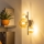 Brilagi - Lampada da parete LED MILLA 3xG9/3W/230V nero cromato/oro