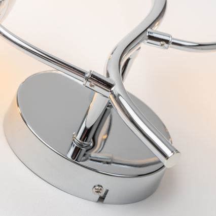 Brilagi - Lampada da parete LED MISTEL 3xG9/3W/230V cromo nero/fumé