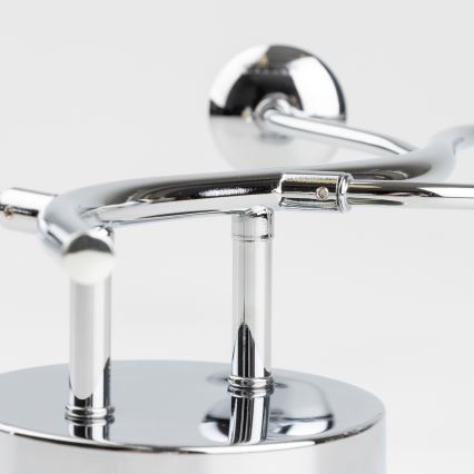 Brilagi - Lampada da parete LED MISTEL 3xG9/3W/230V cromo nero/fumé