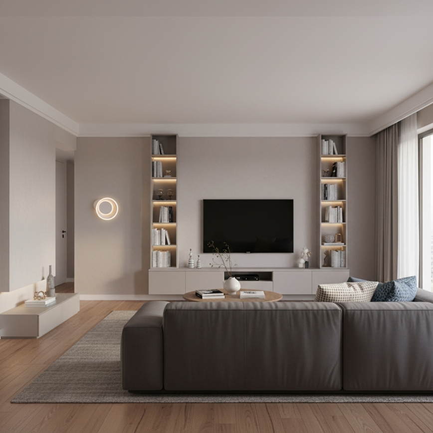 Brilagi - Lampada da parete LED MODERN MINI LED/22W/230V 3000/4000/6000K