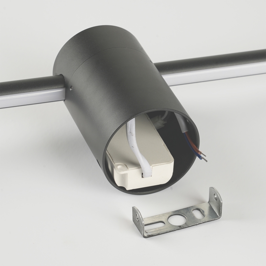 Brilagi - Applique da esterno AURA LED/12W/230V 4000K IP54 65 cm antracite CRI 90