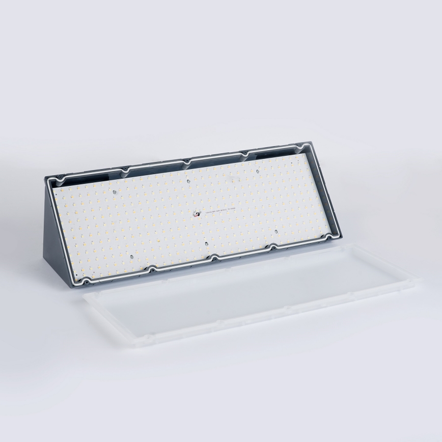 Brilagi - Lampada da parete LED per esterni dotata di sensore TRIANGLE LED/42W/230V 45 cm antracite IP65