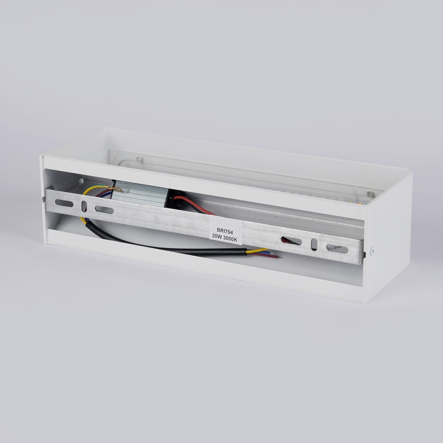 Brilagi - Lampada da parete LED per esterni DONNANI LED/12W/230V 30 cm bianco IP44