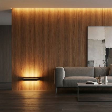 Brilagi - Lampada da parete LED per esterni SALERNO LED/12W/230V 35,5 cm nero IP65