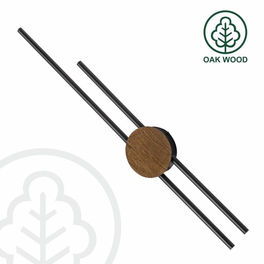 Brilagi - Lampada da parete LED WOODY COLLINE LED/15W/230V 80 cm rovere noce