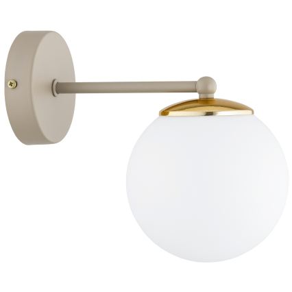Brilagi - Lampada da parete MILO ECRU 1xE27/60W/230V beige/oro