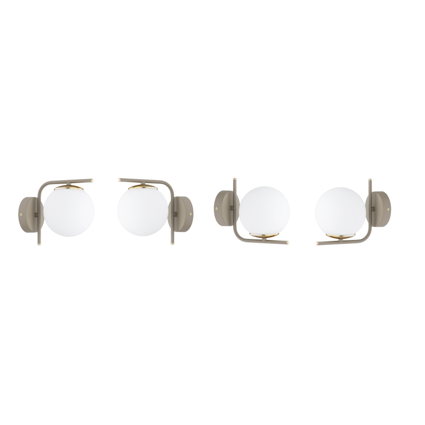 Brilagi - Lampada da parete MILO ECRU 1xE27/60W/230V beige/oro