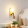 Brilagi - Lampada da parete MODERN WOOD 1xG9/5W/230V + 1xGU10/8W in legno
