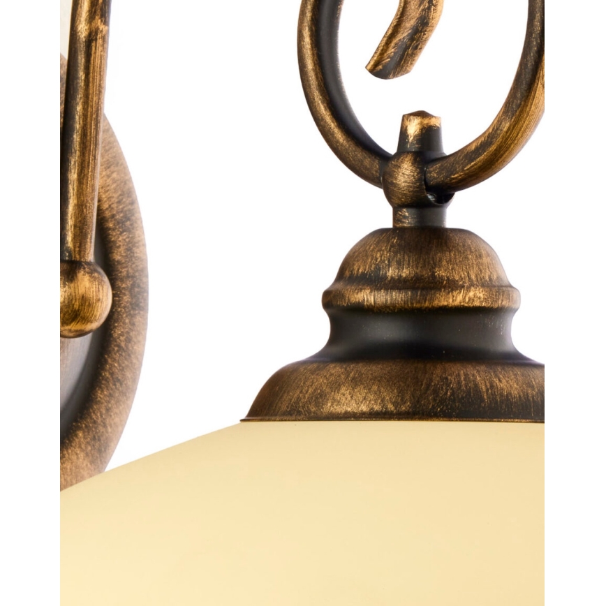 Brilagi - Lampada da parete MOLLERO 1xE27/15W/230V bronzo/patina