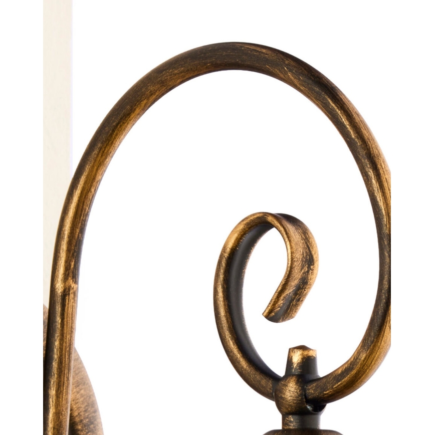 Brilagi - Lampada da parete MOLLERO 1xE27/15W/230V bronzo/patina