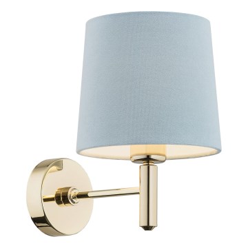 Brilagi - Lampada da parete MONTE 1xE27/15W/230V blu/oro
