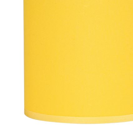 Brilagi - Lampada da parete NUBILA WOOD 1xE27/25W/230V rovere/nero/giallo