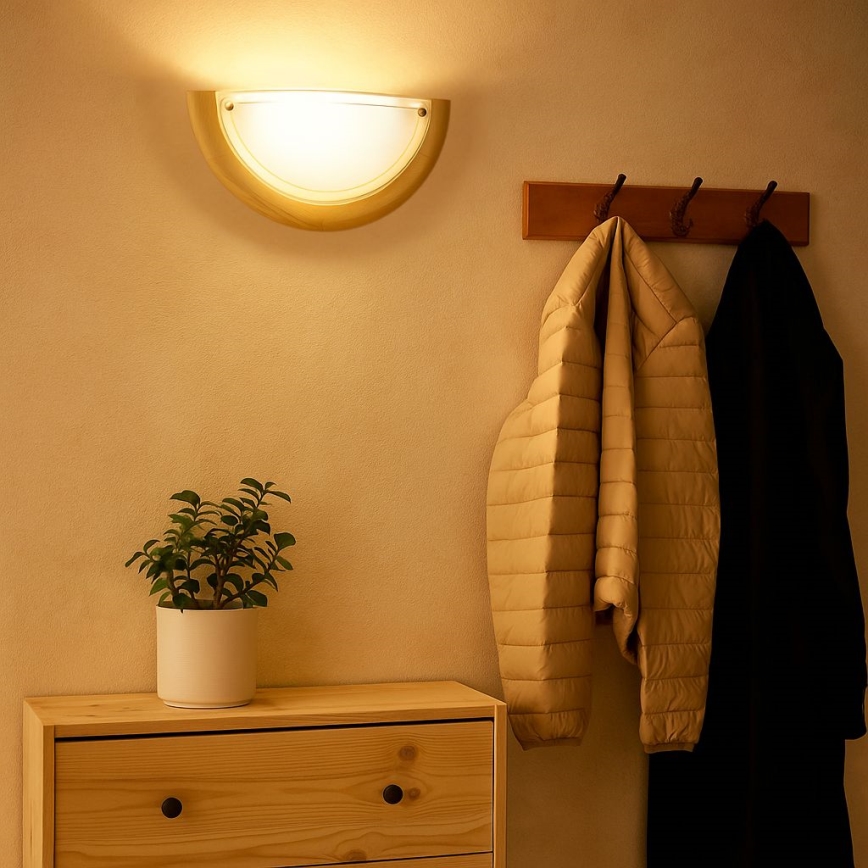 Brilagi - Lampada da parete ORBIS 1xE27/60W/230V 30 cm pino