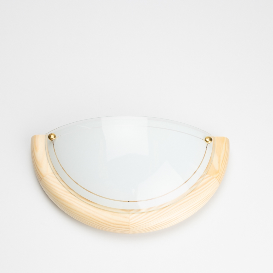 Brilagi - Lampada da parete ORBIS 1xE27/60W/230V 30 cm pino