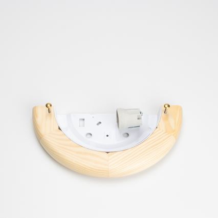 Brilagi - Lampada da parete ORBIS 1xE27/60W/230V 30 cm pino