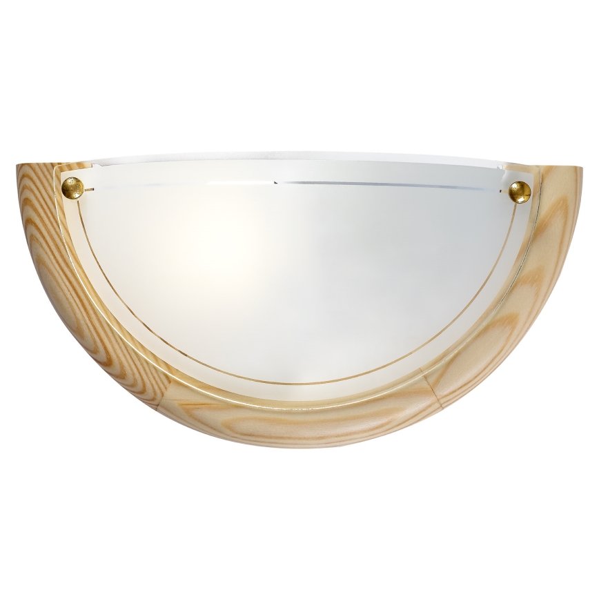 Brilagi - Lampada da parete ORBIS 1xE27/60W/230V 30 cm pino
