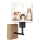 Brilagi - Lampada da parete per bambini BOBO WOOD 1xE27/25W/230V rovere/nero/bianco/animaletti