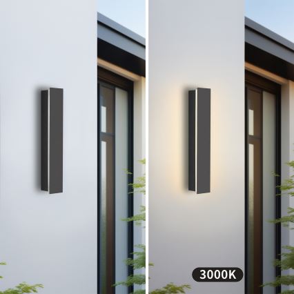 Brilagi - Lampada da parete LED per esterni LINEAR LED/8W/230V 3000K IP65 30 cm antracite