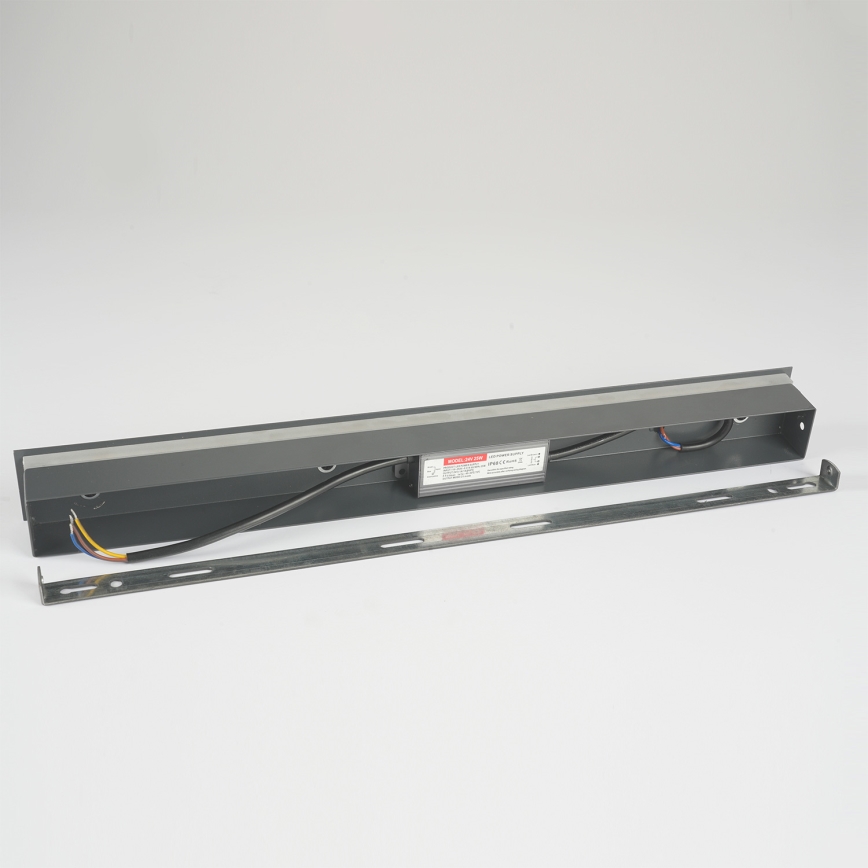 Brilagi - Lampada da parete LED per esterni LINEAR LED/8W/230V 3000K IP65 30 cm antracite