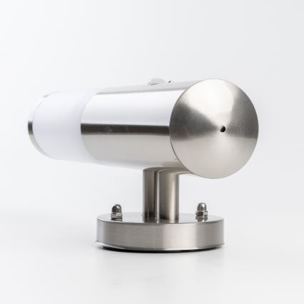 BRILAGI - Lampada da parete per esterni con sensore ELIA 1xE27/20W/230V IP44 cromo opaco
