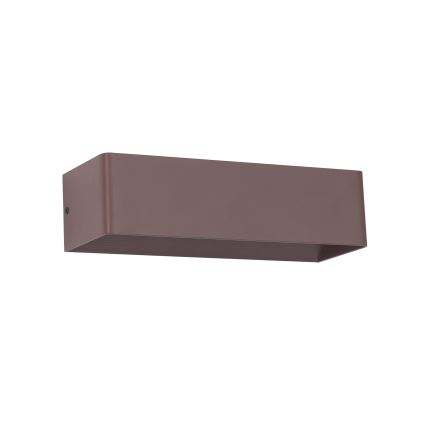 Brilagi - Lampada da parete per esterni LED DONNANI/12W/230V 30 cm marrone IP44
