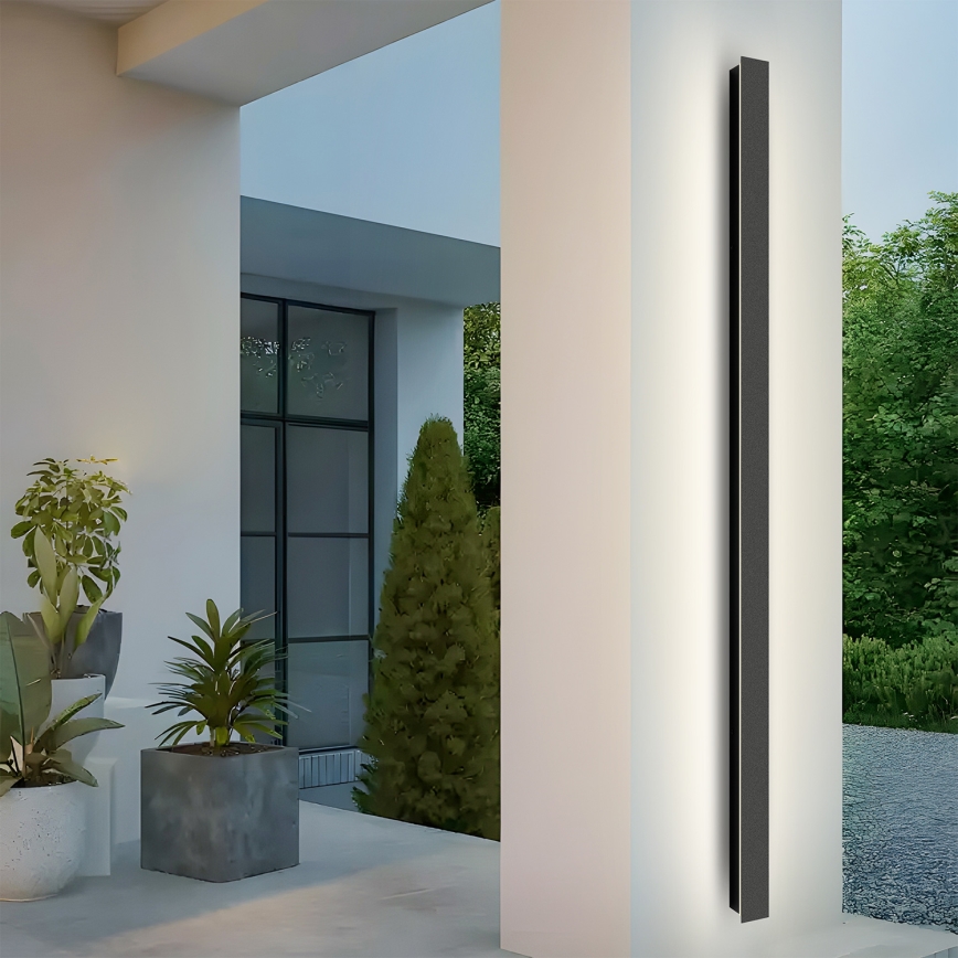 Brilagi - Applique LED da esterno LINEAR LED/32W/230V 3000K IP65 140 cm nero