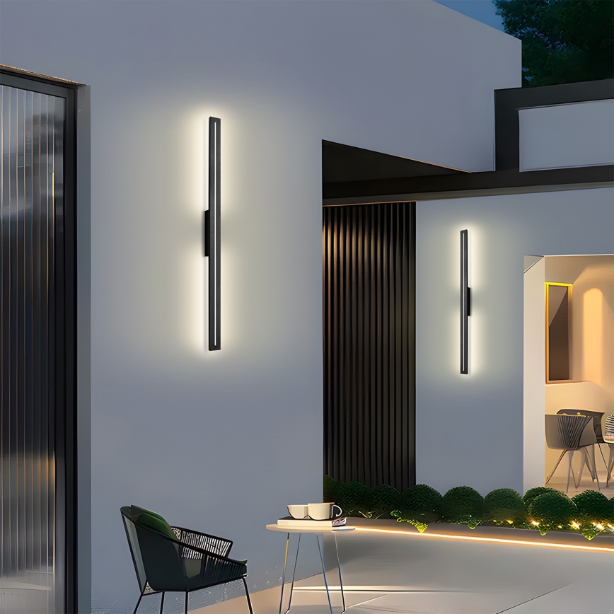 Brilagi - Applique da esterno LINEO LED/24W/230V 4000K IP65 100 cm nero CRI 90