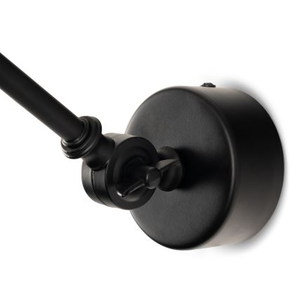 Brilagi - Lampada da parete QUILL 1xE27/40W/230V 40 cm nera