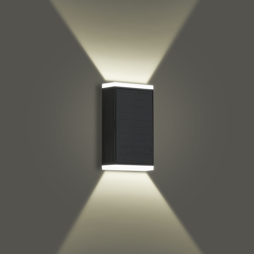 Brilagi - Lampada da parete solare a LED SUN GUARD LED/2W/3,7V 2000 mAh IP45