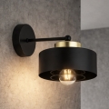 Brilagi - Lampada da parete SPRING 1xE27/60W/230V nera/oro