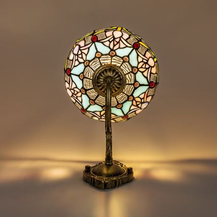 Brilagi - Lampada da parete Tiffany in vetro colorato LORAS 1xE27/40W/230V