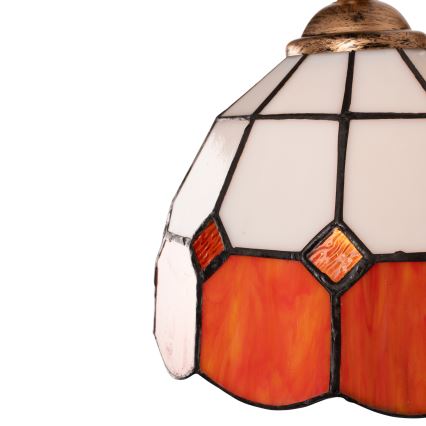 Brilagi - Lampada da parete Tiffany in vetro colorato SIENNA 1xE14/40W/230V