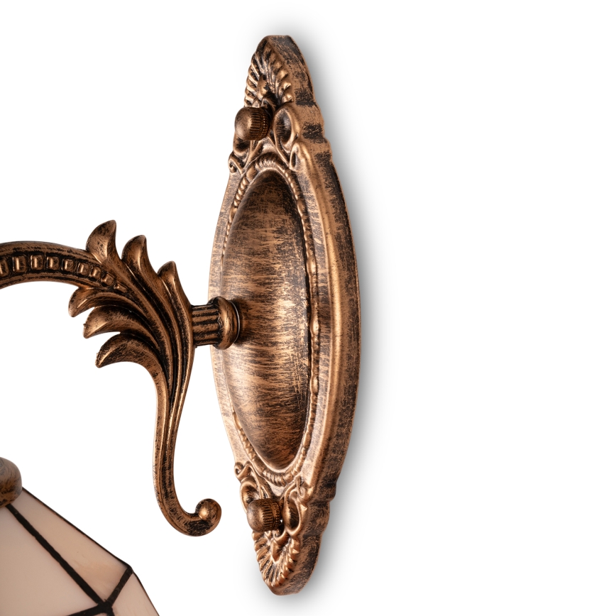 Brilagi - Lampada da parete Tiffany in vetro colorato SIENNA 1xE14/40W/230V
