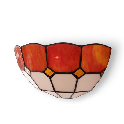 Brilagi - Lampada da parete Tiffany in vetro SIENNA 1xE14/40W/230V