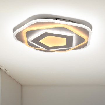 Brilagi - Lampada da soffitto dimmerabile a LED MODERN LED/64W/230V 2700-6500K diam. 40 cm + telecomando