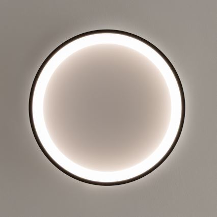 Brilagi - Plafoniera LED dimmerabile FALCON SLIM LED/42W/230V 3000-6500K Ø 50 cm nero + telecomando