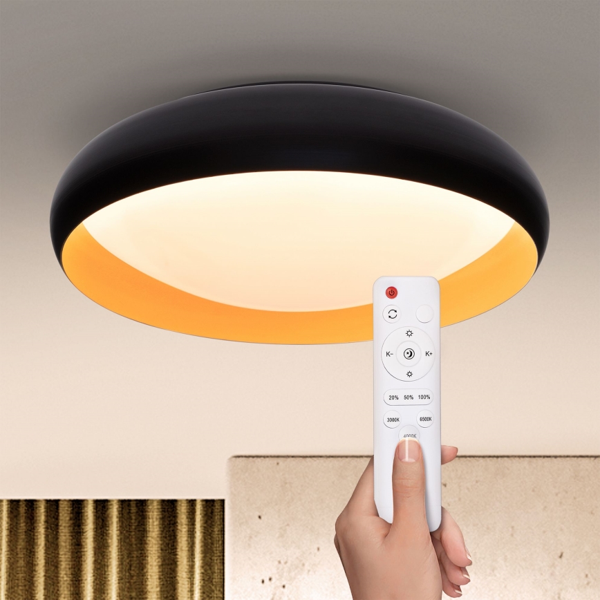 Brilagi - Lampada da soffitto dimmerabile a LED LIVIA LED/48W/230V 3000-6500K diam. 42 cm con telecomando