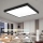 Brilagi - Lampada da soffitto dimmerabile per bagno FRAME SMART LED/50W/230V 60x60 cm 3000-6000K IP44 nero + telecomando