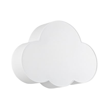 Brilagi - Lampada da soffitto per bambini NIMBUS 4xE27/15W/230V 46x63 cm bianca