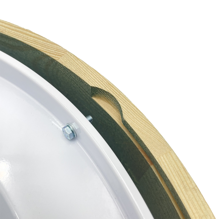 Brilagi - Lampada da soffitto PINO 1xE27/15W/230V pino/verde diam. 27,5 cm