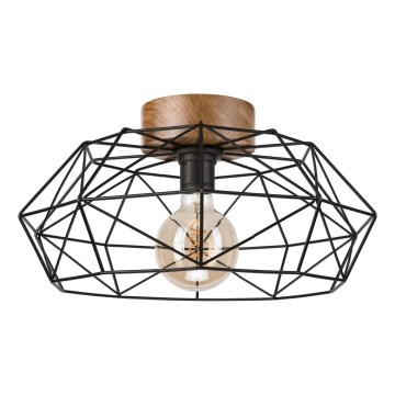 Brilagi - Lampada da soffitto WOODY BASKET 1xE27/60W/230V rovere noce