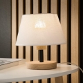 Brilagi - Lampada da tavolo ANTHONY 1xE27/60W/230V quercia/bianco