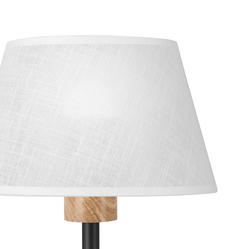 Brilagi - Lampada da tavolo ANTHONY 1xE27/60W/230V quercia/bianco