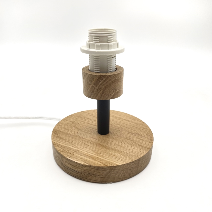 Brilagi - Lampada da tavolo ANTHONY 1xE27/60W/230V quercia/bianco